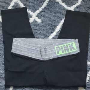 VS PINK yoga capris